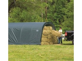 Plachtový prístrešok – ShelterLogic Run-In-Shed 4 × 6,1 m