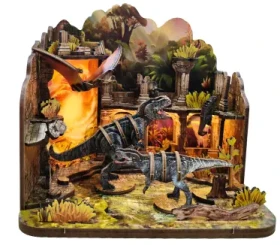 2Kids Toys Miniatúra domčeka Dinosaurie hrad