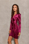 Večerné šaty SUK0441 fialové - Roco Fashion 34
