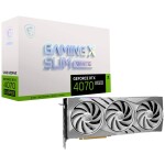 MSI GeForce RTX 4070 SUPER GAMING X SLIM WHITE 12GB / 1980 - 2655 MHz / 12GB GDDR6x / 192-bit / 1x HDMI + 3x DP / (16) (RTX 4070 SUPER 12G GAMING X SLIM WHITE)