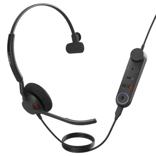 JABRA Engage 50 II Link čierna / Slúchadlá / mikrofón / USB-A / MS Mono (5093-299-2119)