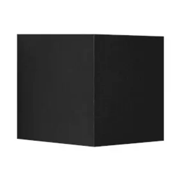 Nordlux Milda Kubi čierna / Vonkajšie nástenné svetlo / 290lm / 3000K / IP44 (2418331003)