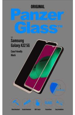 PanzerGlass Case Friendly Tvrdené sklo pre Samsung Galaxy A32 5G čierna (5711724072529)