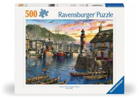 Ravensburger Východ slnka v prístave /500 dielikov/ od 12 rokov