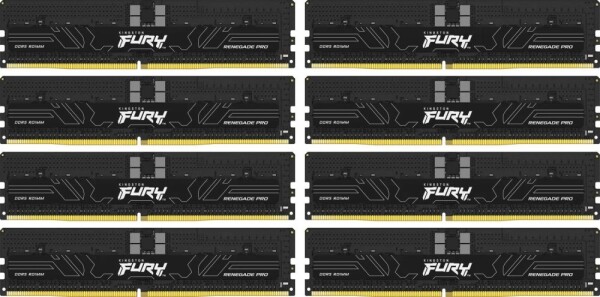 Kingston Fury Renegade Pro, DDR5, 256 GB, 6000MHz, CL32 (KF560R32RBEK8-256)