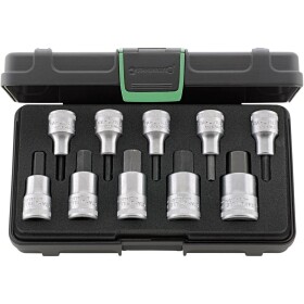 Stahlwille 54/10 KN súprava nástrčných kľúčov a bitov, 1/2 (12.5 mm), 10-dielna, 96031508; 96031508
