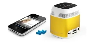 Technaxx Mini MusicMan Makro NFC-X6 zlatý / Prenosný reproduktor / 600 mAh / Bluetooth + NFC / FM / až 11h / 10m (4252)