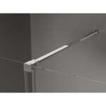 MEXEN/S - Velár sprchovací kút, posuvné dvere 100 x 80, transparent, chróm 871-100-080-01-01