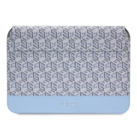 Guess PU G Cube Computer Sleeve 13/14 modrá (3666339120498)