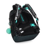 Školský batoh Bagmaster Porto 24 C Black/turquoise