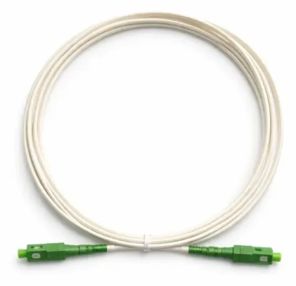 OEM Patchcord SC-SC APC / Optický patchkábel / 2 m / biely (AKTBXKSSSSC200W)