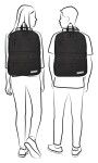Batoh na notebook Enrico Benetti Aruba 62156 Black