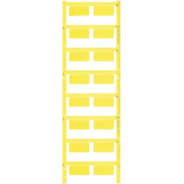 Weidmüller 1131860000 SM 27/12.5 MC NE GE značenie prístrojov Druh montáže: nalepenie Potlačiteľná plocha: 12.50 x 27 mm žltá Počet markerov: 80 80 ks; 1131860000