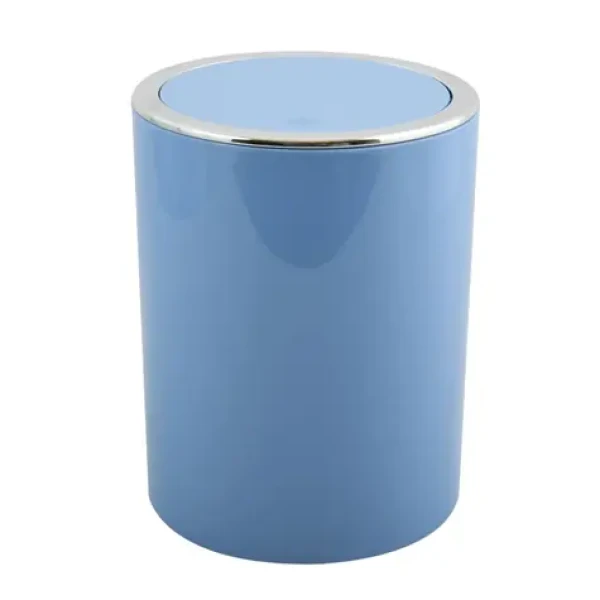 MSV KAMAKA výklopný odpadkový kôš 6 L pastelovo modrý / plast (3700703901426)