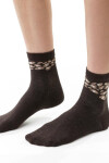 Dámske vzorované ponožky 099 BRONZOVÁ MELANŽE 35-37
