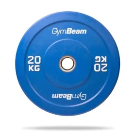 Gumový kotúč Bumper 51 mm - GymBeam (modrá) (105655-4-20kg)