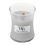 Woodwick Warm Wool 85g - váza malá / doba horenia: až 20h (5038581056791)