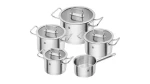 Zwilling Pre súprava nerezového riadu 5ks / 4x hrniec + pokrievka / 1x rajnica (65120-005-0)