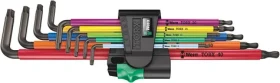 WERA 967|9 TX XL Multicolour 1 / Sada dlhých zástrčných kľúčov TORX Multicolour (05024480001)