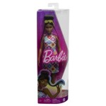 Mattel HJT07 Barbie Modelka (Fashionistas) - Bábika vo farebných šatách