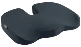 Leitz Ergo Cosy šedá / Podsedák na stoličku / klinový tvar / 355x455x75 mm / 1,16 kg (52840089)