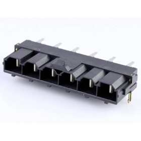 Molex vstavaná pinová lišta (štandardná) Počet pólov 6 Raster (rozteč): 10.00 mm 428206213 1 ks Tube; 428206213