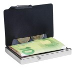 Kožená mini peňaženka Mondraghi Silhouette Edelweiss Blue