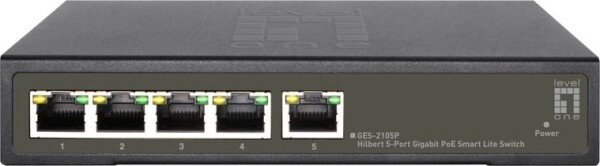 LevelOne LevelOne Switch 5x GE GES-2105P Hilbert 60W 4xPoE+