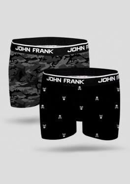 Pánske boxerky John Frank 2PACK Dle obrázku