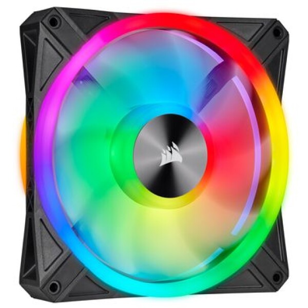 Corsair iCUE QL140 RGB PWM 140mm čierna / PWM ventilátor / 140mm / 1250RPM / 26 dBA / Adresovateľné RGB LED (CO-9050099-WW)