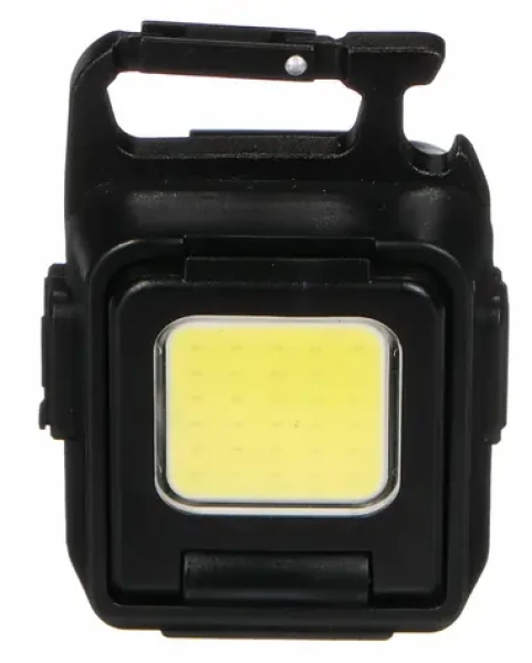 SIXTOL LAMP KEY 2 / Svietidlo multifunkčné na kľúče s magnetom / 900 lm / COB LED / USB (SX3209)
