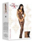 Bodystocking Oriana crystal - BEAUTY NIGHT FASHION černá S/L