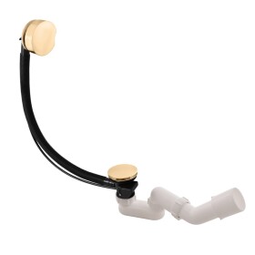 RAV Slezák - Sifón vaňový ZLATÝ, Farba: kov / zlato / plast, Rozmer: 700 mm MD0588Z