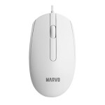 Marvo MS003 biela / Myš / optická / 1000 DPI / 3 tlačidlá / USB-A / 1.25m (MS003 WH)