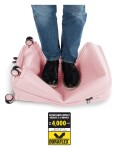 Veľký škrupinový kufor na kolieskach Heys Airlite L Blush