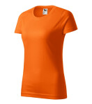 Základné tričko dámske oranžové 2XL