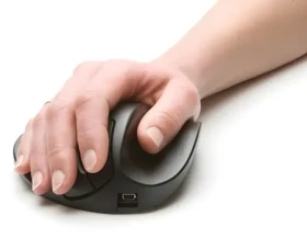 BakkerElkhuizen HandShoeMouse S Right / Ergonomická bezdrôtová myš / RF Wireless / iba pre pravákov (BNEP170RW)