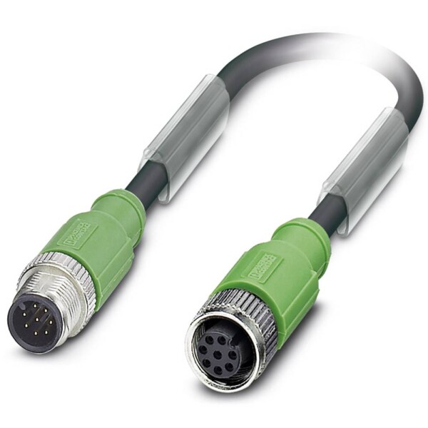 Sensor/Actuator cable SAC-8P-M12MS/ 1,5-PUR/M12FS SH 1522985 Phoenix Contact; 1522985