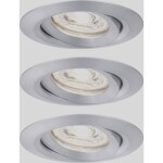 Paulmann 94297 EBL Nova mini Coin LED vstavané svetlo sada 3 ks 4 W hliník; 94297