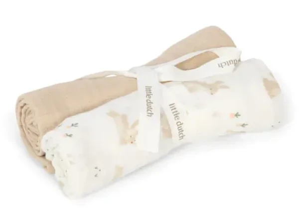 Little Dutch Plienky 70x70cm Baby Bunny (TE51895033LD)