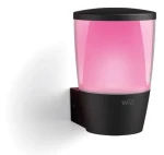 WiZ Elpas čierne / Vonkajšie nástenné svietidlo / LED / Wi-Fi / RGB / IP44 / 8,5 W / 650lm / 2700-5000K (SKL000431847)