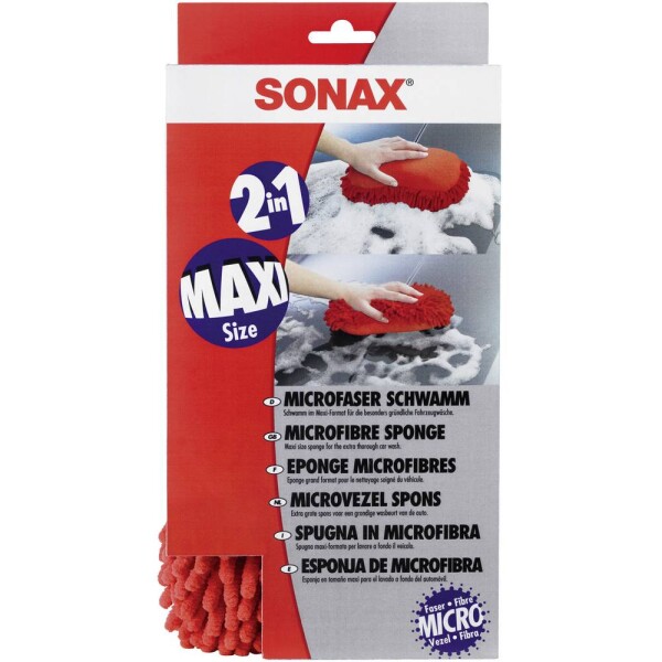 Huba z mikrovlákna Sonax 428100 1 ks (d x š) 8.20 cm x 14.20 cm; 428100