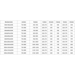 MEXEN/S - Lunar Duo sprchovací kút dvere krídlové 80 x 80, transparent, ružové zlato 834-080L-080P-60-00