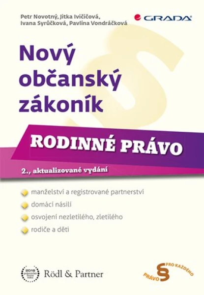 Nový občanský zákoník - Rodinné právo, Novotný Petr