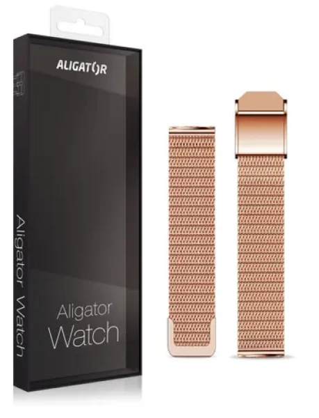 Aligator Náhradný kovový remienok pre Watch Grace 16mm / rosegold (16AW0007)