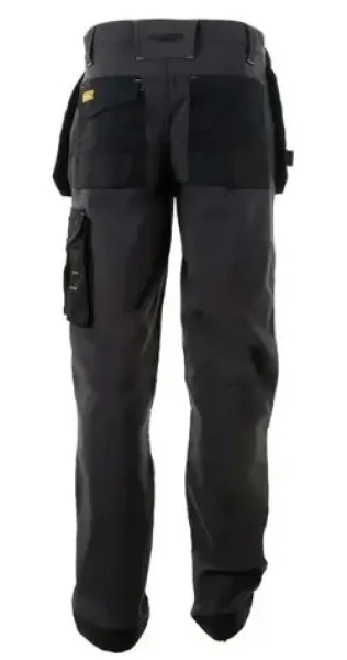 DeWalt Memphis Pro-Stretch sivá/čierna, veľkosť 1 / Pracovné nohavice / Materiál Pro-Stretch / Vodeodolné (48920/48)