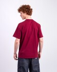 Carhartt WIP S/S Faded Pond Corps T-Shirt Marsala heavy stone wash S
