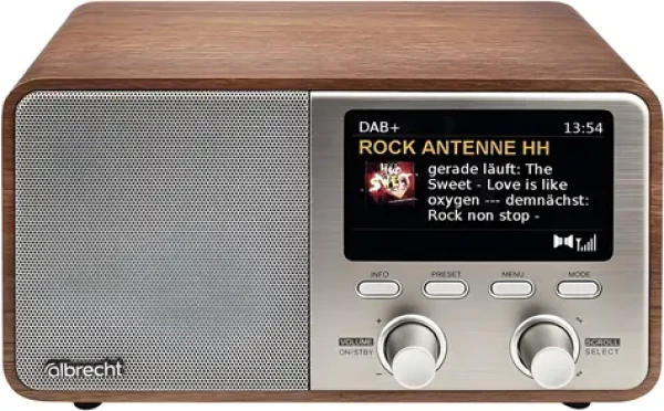 Albrecht DR 760 / Rádio / FM / DAB/DAB+ / Bluetooth / 4,3" displej (100002164103)
