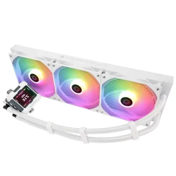 ThermalRight Frozen Warframe ARGB biela / AIO vodný chladič CPU / 3x 140 mm / 420 mm (FROZEN WARFRAME 420 WHITE ARGB)