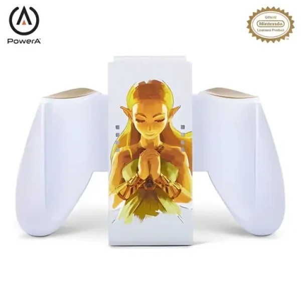 PowerA Comfort Grip Princess Zelda / Držiak pre Joy-Con ovládače / Nintendo Switch (NSAC0059-01)